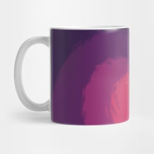 Swirl Of Sun Set Colors Pattern Mug